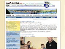 Tablet Screenshot of hohnstorf.de